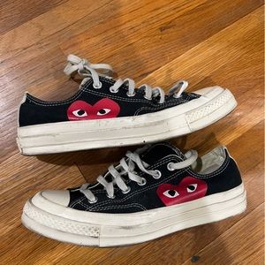 Converse x Comme des Garçons Play low top black